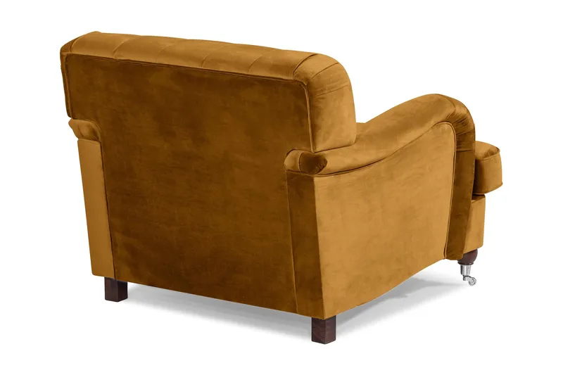 Howard Riviera Velour Lænestol - Amber - Møbler - Stole & lænestole - Lænestole - Howard lænestol