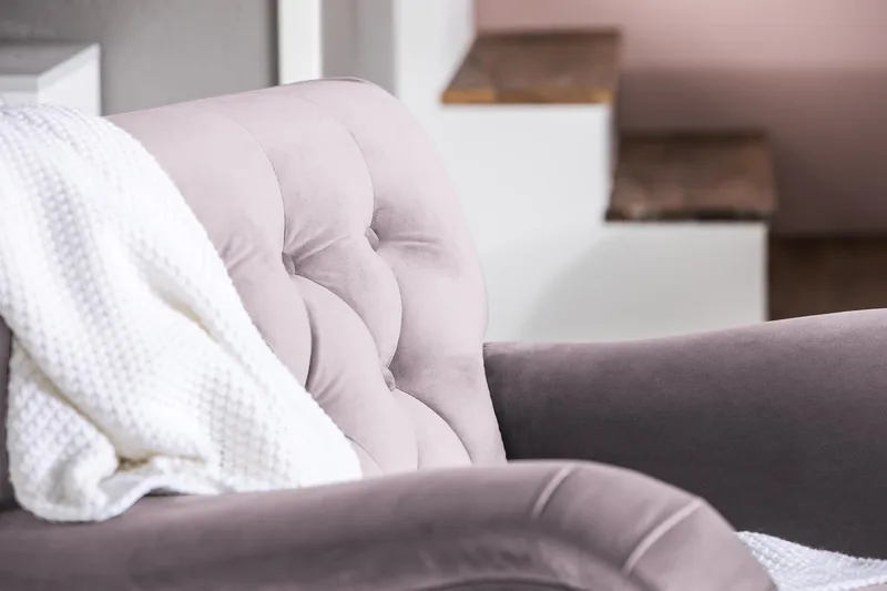 Howard Riviera Velour Lænestol - Lilla - Møbler - Stole & lænestole - Lænestole - Howard lænestol