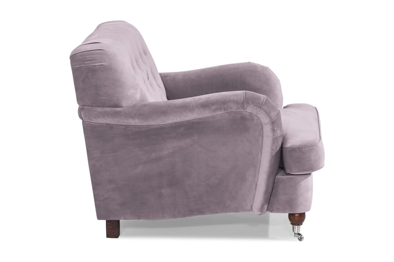 Howard Riviera Velour Lænestol - Lilla - Møbler - Stole & lænestole - Lænestole - Howard lænestol