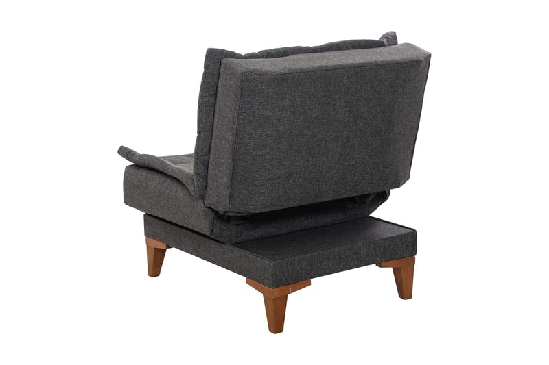 Hunterville Lænestol - Antracit - Møbler - Stole & lænestole - Lænestole - Lænestol uden armlæn