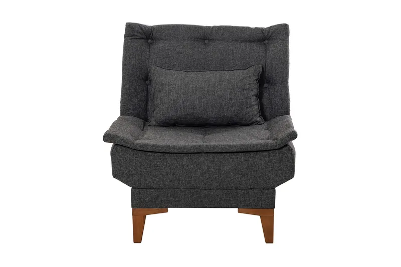 Hunterville Lænestol - Antracit - Møbler - Stole & lænestole - Lænestole - Lænestol uden armlæn