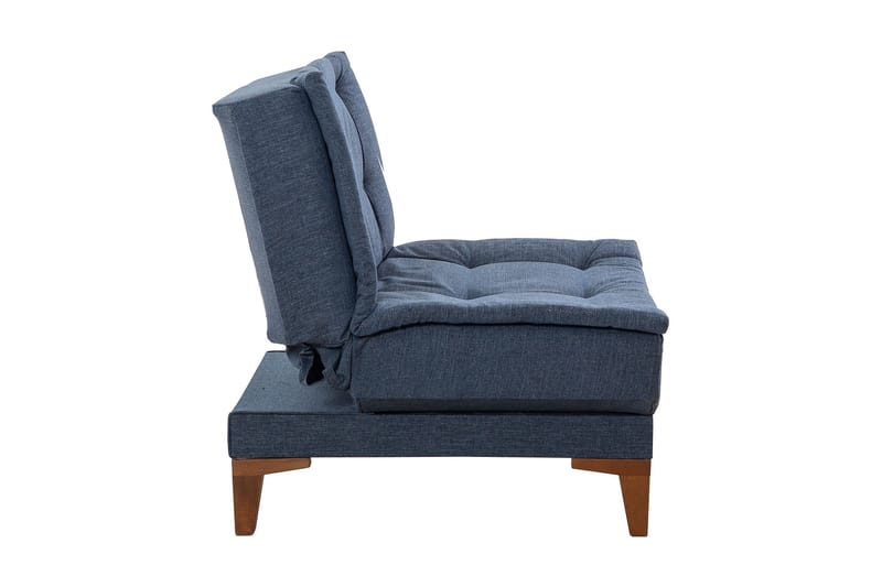 Hunterville Lænestol - Mørkeblå - Møbler - Stole & lænestole - Lænestole - Lænestol uden armlæn