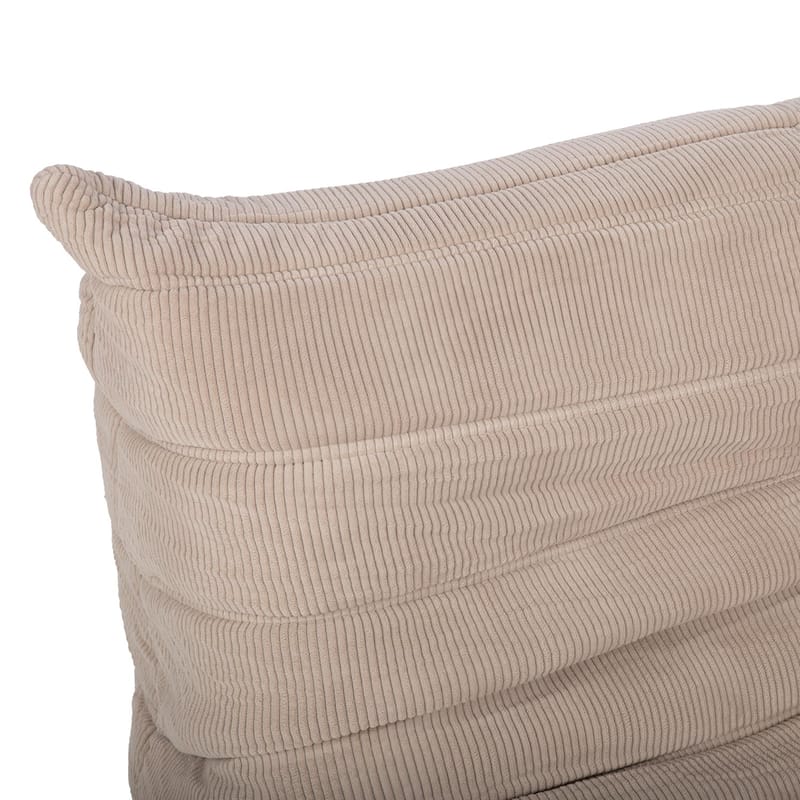 Hvilestol HOME4YOU Fiona Beige - beige - Møbler - Stole & lænestole - Lænestole - Lænestol uden armlæn