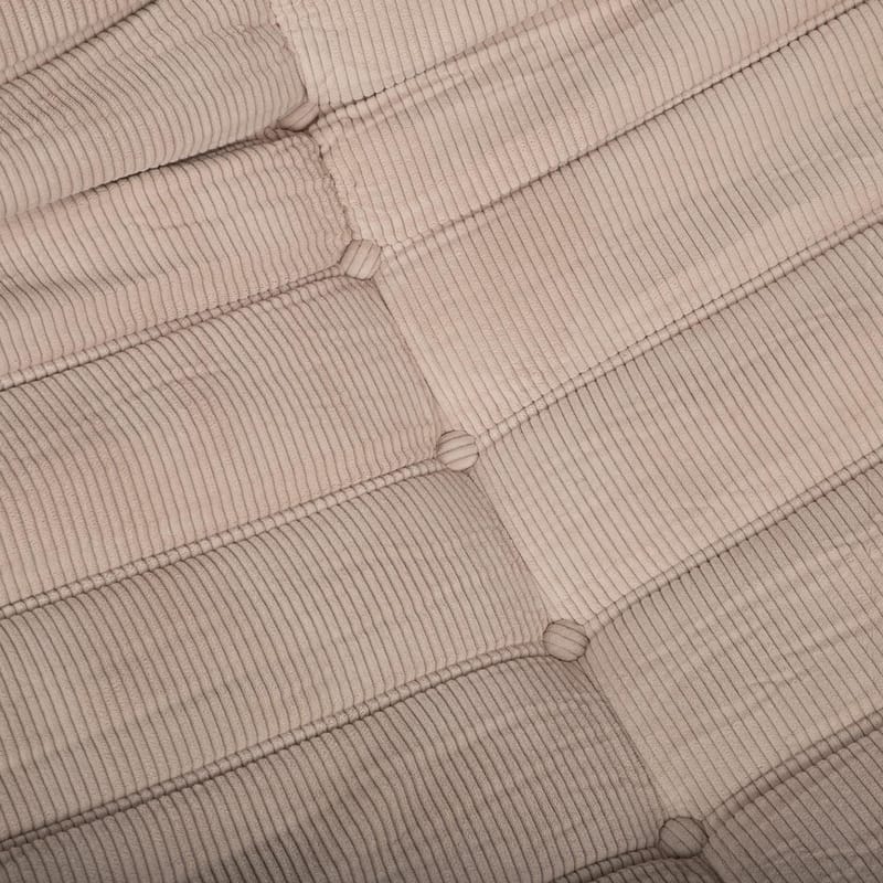 Hvilestol HOME4YOU Fiona Beige - beige - Møbler - Stole & lænestole - Lænestole - Lænestol uden armlæn