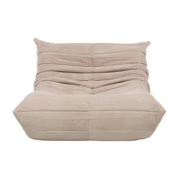 Hvilestol HOME4YOU Fiona Beige - beige - Møbler - Stole & lænestole - Lænestole - Lænestol uden armlæn