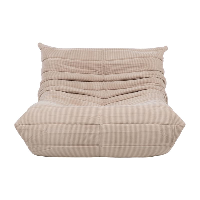 Hvilestol HOME4YOU Fiona Beige - beige - Møbler - Stole & lænestole - Lænestole - Lænestol uden armlæn