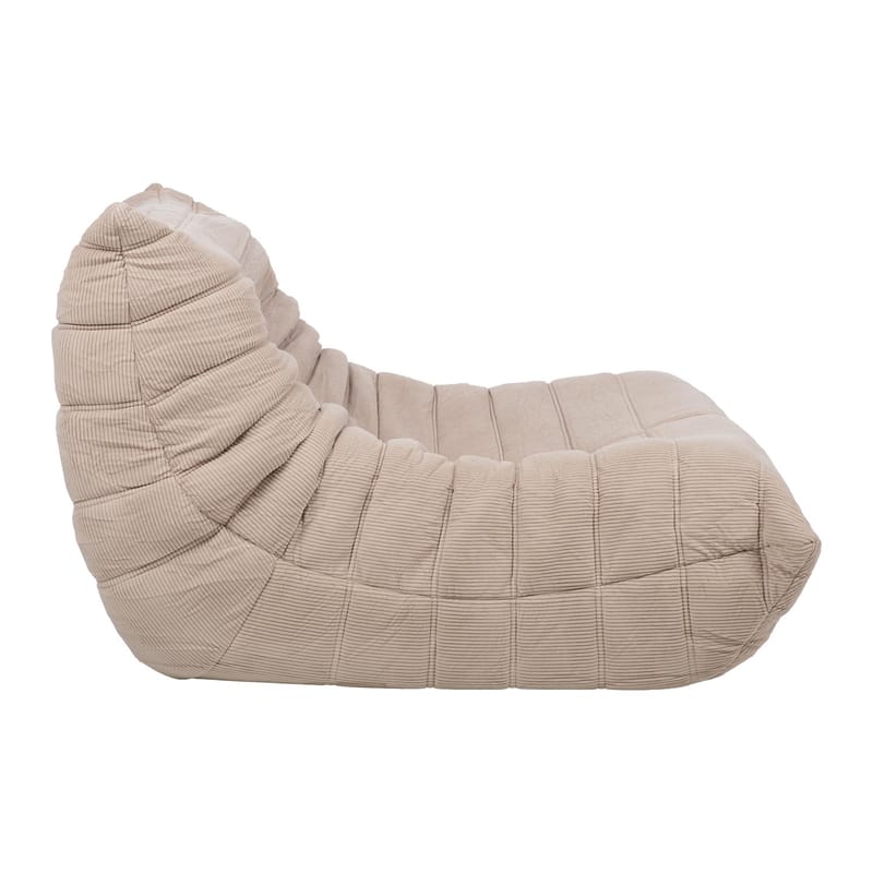 Hvilestol HOME4YOU Fiona Beige - beige - Møbler - Stole & lænestole - Lænestole - Lænestol uden armlæn