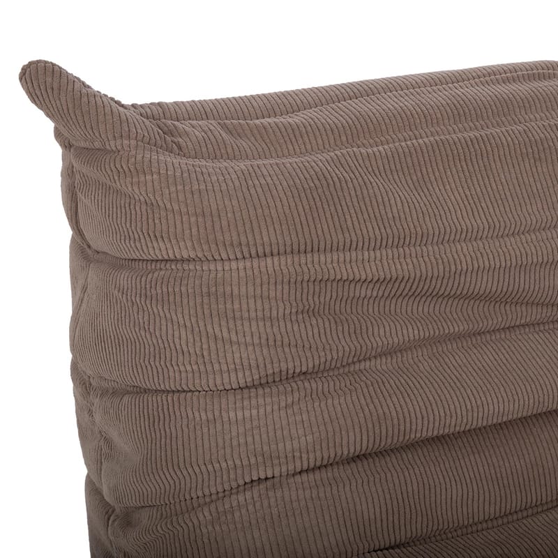 Hvilestol HOME4YOU Fiona Lysebrun - lysebrun - Møbler - Stole & lænestole - Lænestole - Lænestol uden armlæn