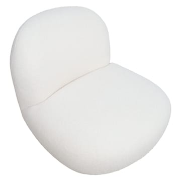 Hvilestol HOME4YOU Pamela Hvid - hvid - Møbler - Stole & lænestole - Lænestole - Lænestol uden armlæn