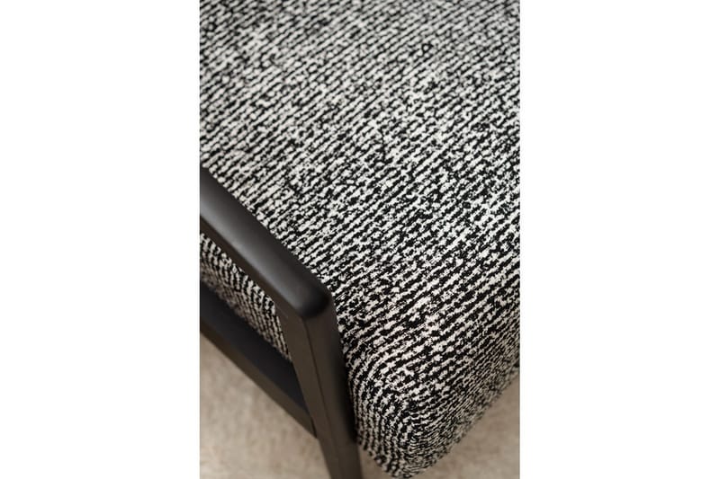 Illen Öronlappsfåtölj - Sort/Hvid - Møbler - Stole & lænestole - Lænestole - Øreklapstol