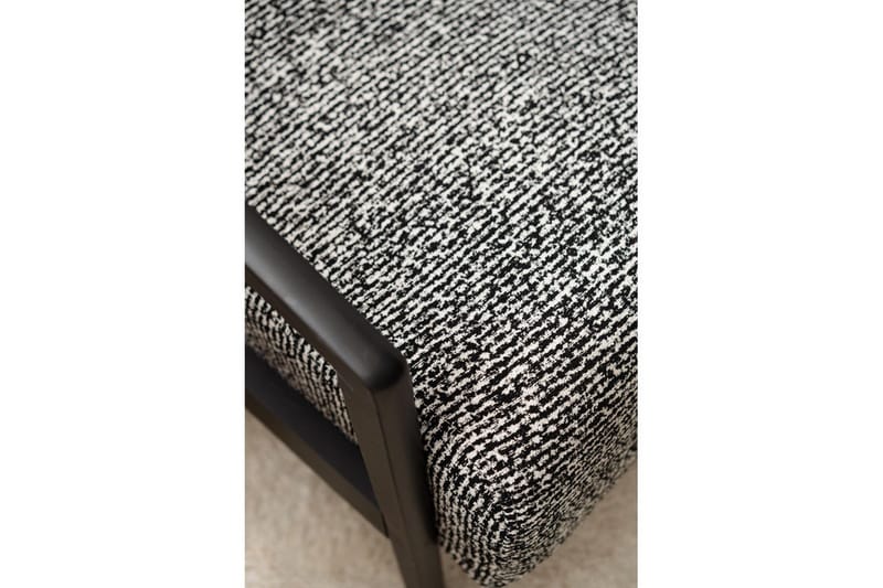 Illen Öronlappsfåtölj - Sort/Hvid - Møbler - Stole & lænestole - Lænestole - Øreklapstol