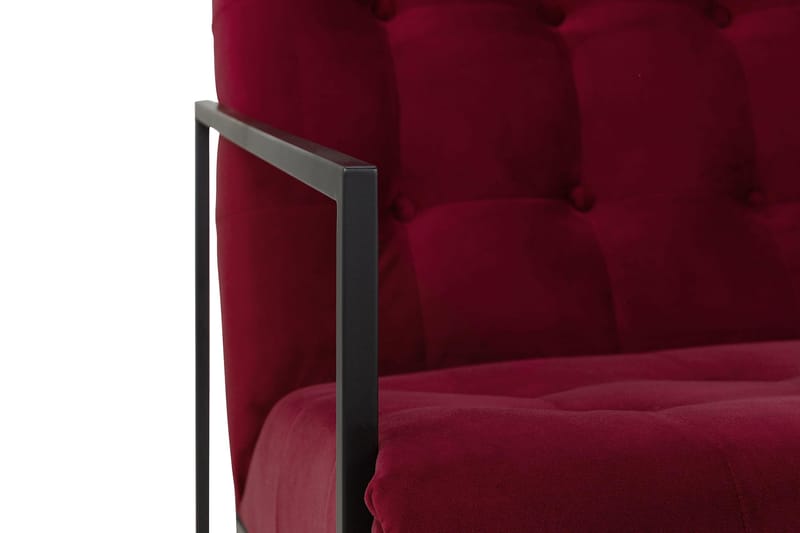 Indy Lænestol - Rød/Sort - Møbler - Stole & lænestole - Lænestole