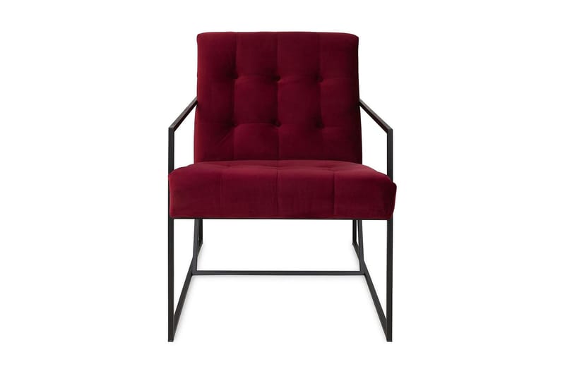 Indy Lænestol - Rød/Sort - Møbler - Stole & lænestole - Lænestole