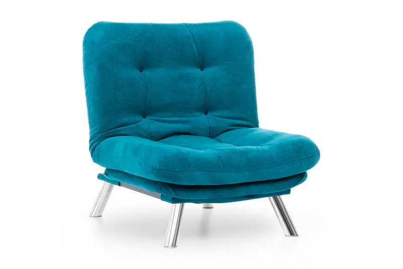 Janiece lænestol - Blågrøn - Møbler - Stole & lænestole - Lænestole