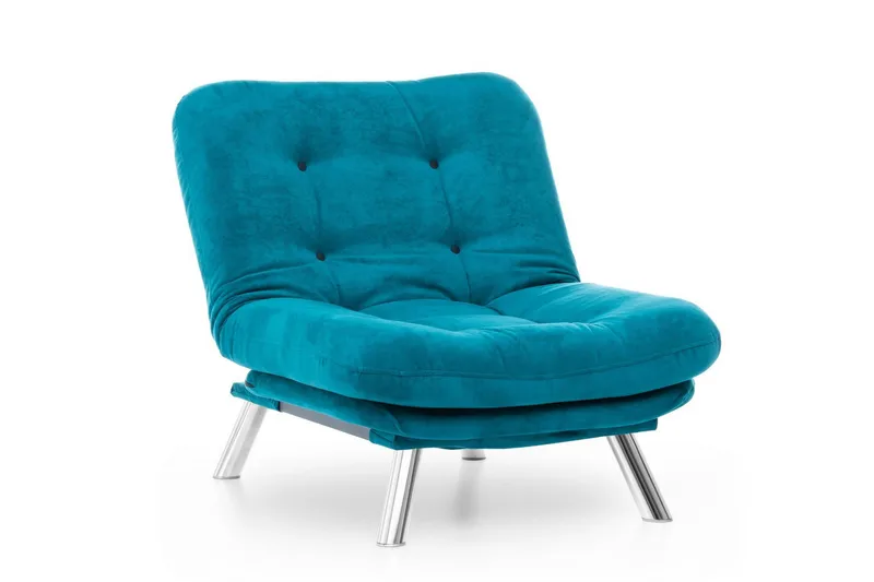 Janiece lænestol - Blågrøn - Møbler - Stole & lænestole - Lænestole