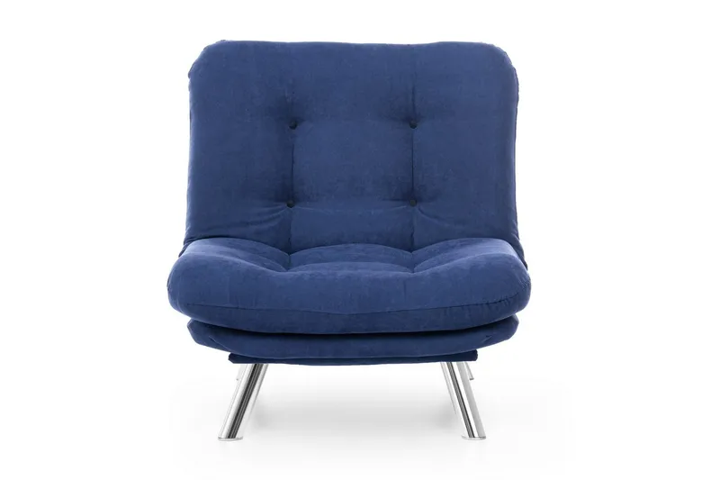 Janiece lænestol - Marineblå - Møbler - Stole & lænestole - Lænestole