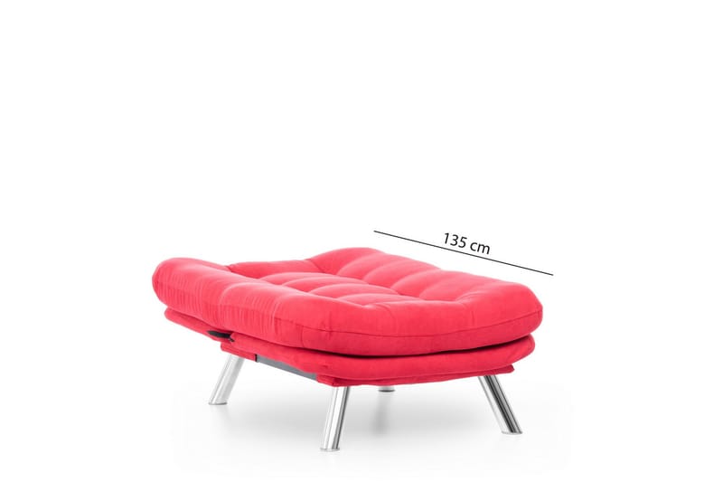 Janiece lænestol - Rød - Møbler - Stole & lænestole - Lænestole - Lænestol uden armlæn