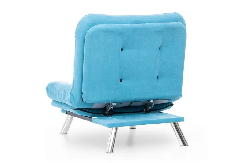 Janiece lænestol - Turkis - Møbler - Stole & lænestole - Lænestole - Lænestol uden armlæn