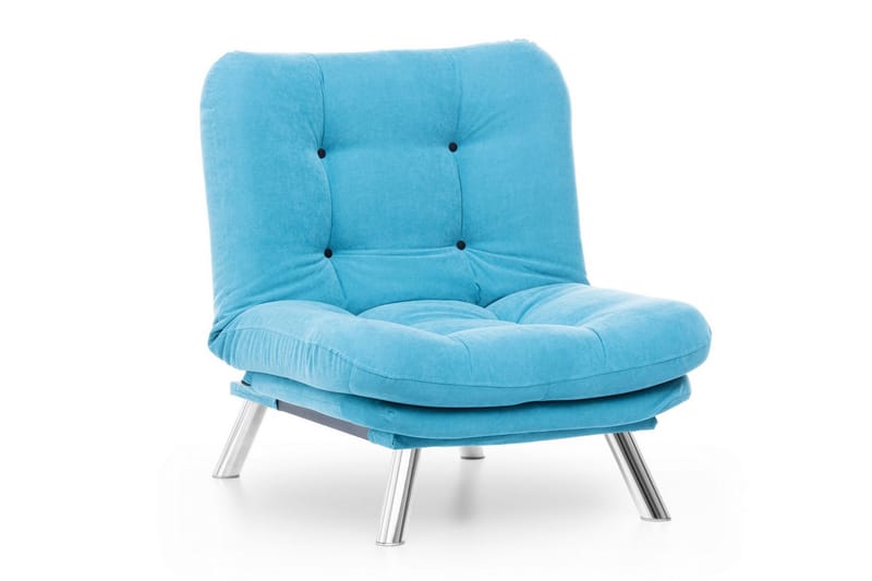 Janiece lænestol - Turkis - Møbler - Stole & lænestole - Lænestole - Sengestol