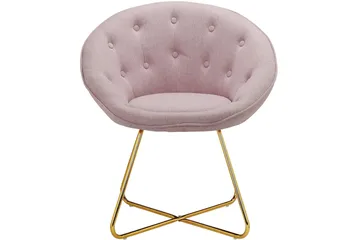 Junpeyah Loungestol - Rosa - Møbler - Stole & lænestole - Lænestole