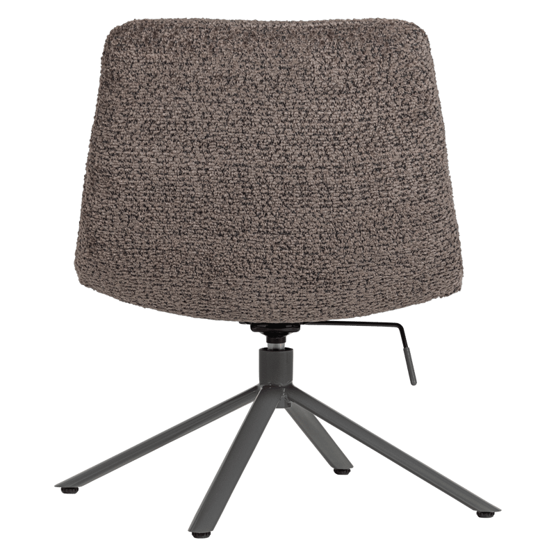 Justerbar drejeflænestol Soren - Brun - Møbler - Stole & lænestole - Lænestole - Lænestol med vippefunktion