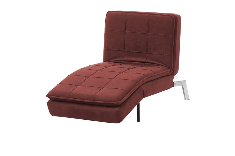 Karyne Chaiselong 179 cm - Rød - Møbler - Stole & lænestole - Lænestole - Chaiselong lænestol & Divan lænesto