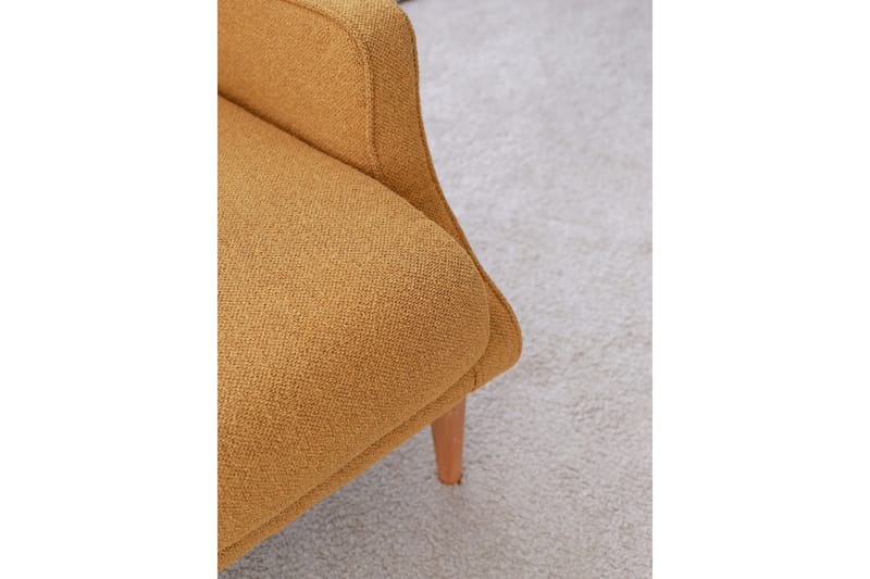 Klam Lænestol - Sennep - Møbler - Stole & lænestole - Lænestole