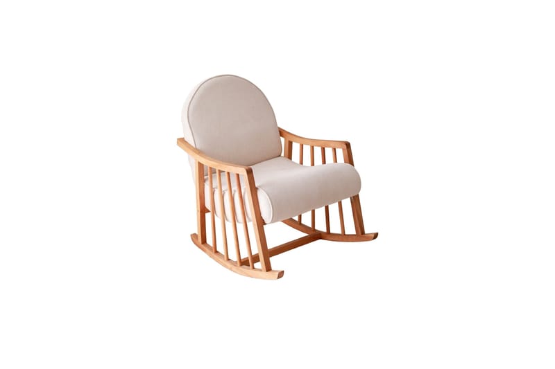 Klea Lænestol - Hvid - Møbler - Stole & lænestole - Gyngestol