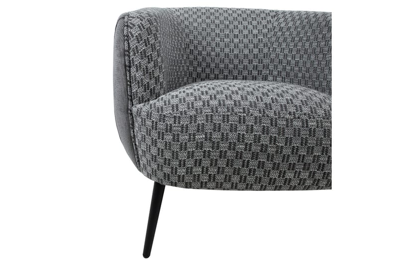 Accent Lænestol Grå - Møbler - Stole & lænestole - Lænestole - Klubstol