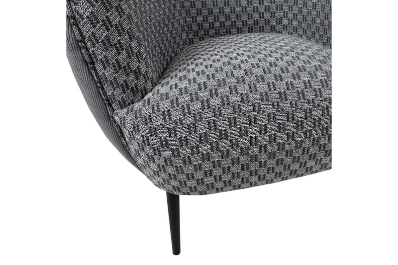 Accent Lænestol Grå - Møbler - Stole & lænestole - Lænestole - Klubstol