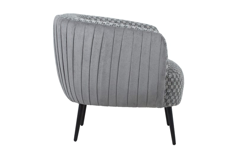Accent Lænestol Grå - Møbler - Stole & lænestole - Lænestole - Klubstol