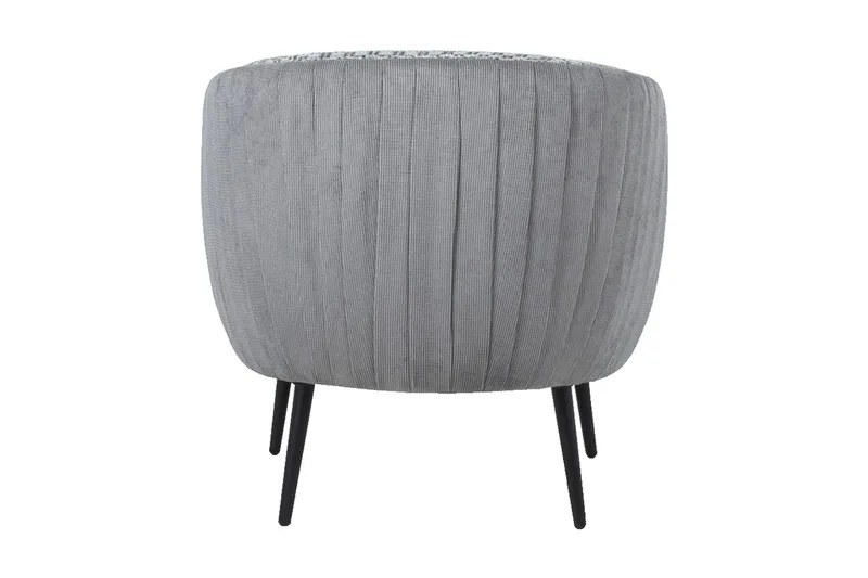 Accent Lænestol Grå - Møbler - Stole & lænestole - Lænestole - Klubstol