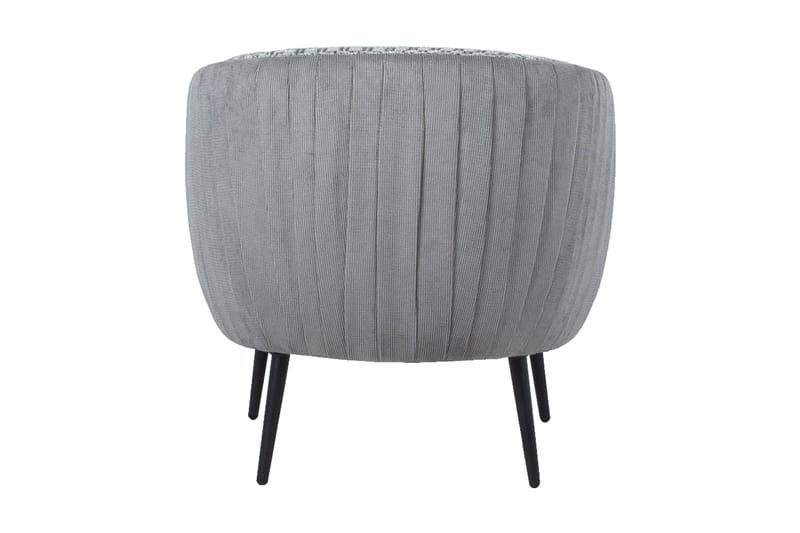 Accent Lænestol Grå - Møbler - Stole & lænestole - Lænestole - Klubstol