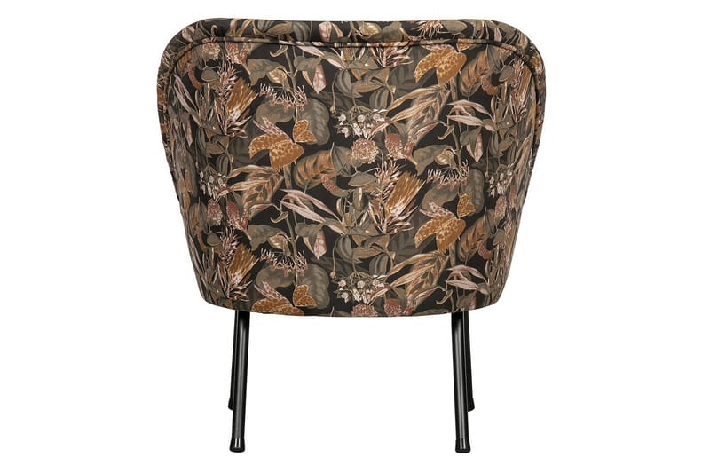 Bastien Lænestol - Velour/Sort - Møbler - Stole & lænestole - Lænestole - Klubstol