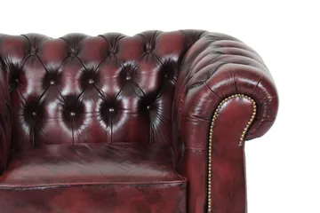 Birmingham Lænestol - Læder Okseblod - Møbler - Stole & lænestole - Lænestole - Chesterfield lænestole
