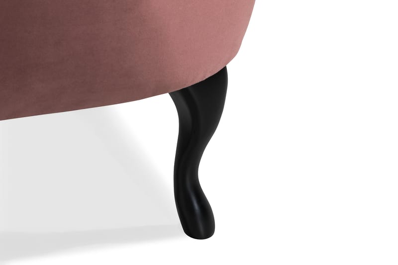Dahlia Siss Club Lænestol - Rustlyserød Velour - Møbler - Stole & lænestole - Lænestole - Klubstol