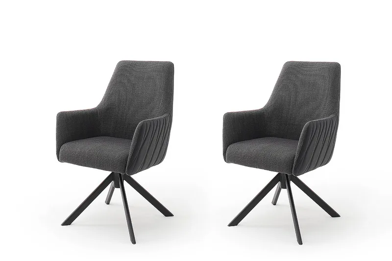 Thailan Armstol - Antracit - Møbler - Stole & lænestole - Lænestole - Klubstol