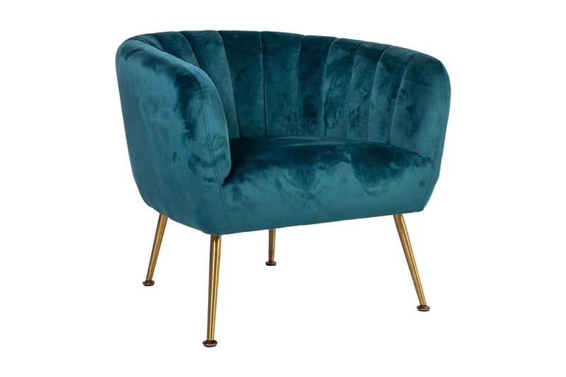 Tucker armstol, Grøn / velour