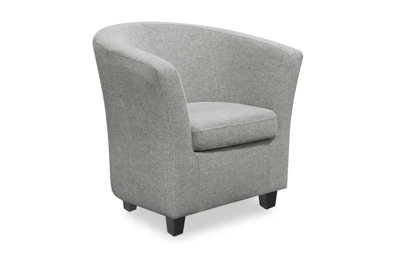 Vegas Club Lænestol - Lysegrå - Møbler - Stole & lænestole - Lænestole - Klubstol