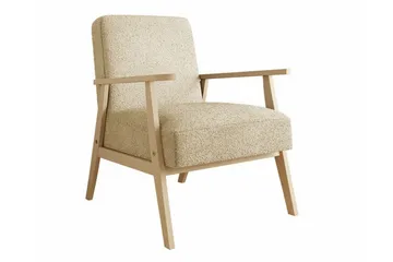 Knocklong Fåtölj Cream - Møbler - Stole & lænestole - Lænestole