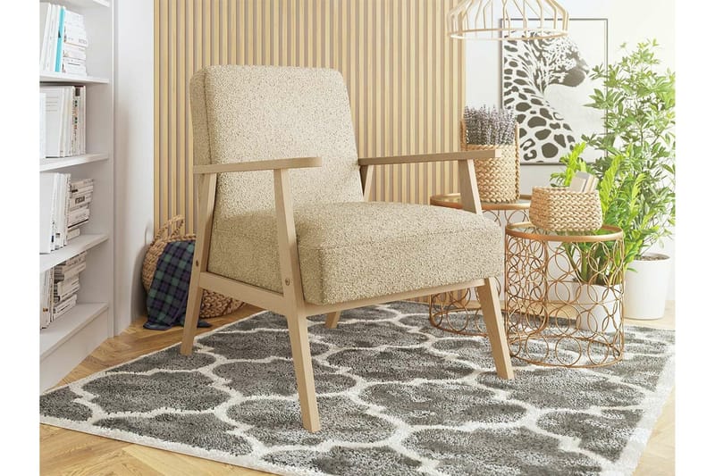 Knocklong Fåtölj Cream - Møbler - Stole & lænestole - Lænestole