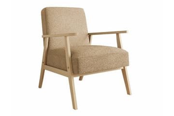 Knocklong Fåtölj Light brown - Møbler - Stole & lænestole - Lænestole