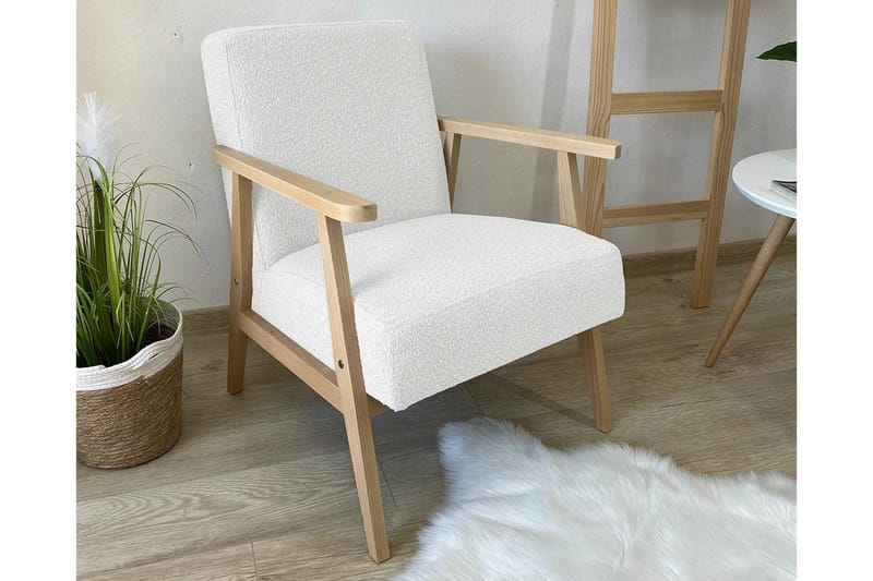 Knocklong Fåtölj White - Møbler - Stole & lænestole - Lænestole