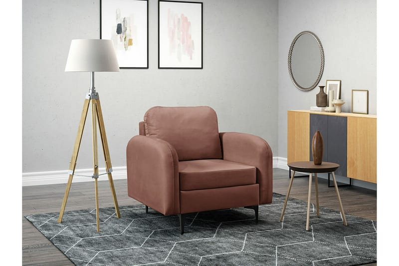 Knocklong Fåtölj Pink - Møbler - Stole & lænestole - Lænestole