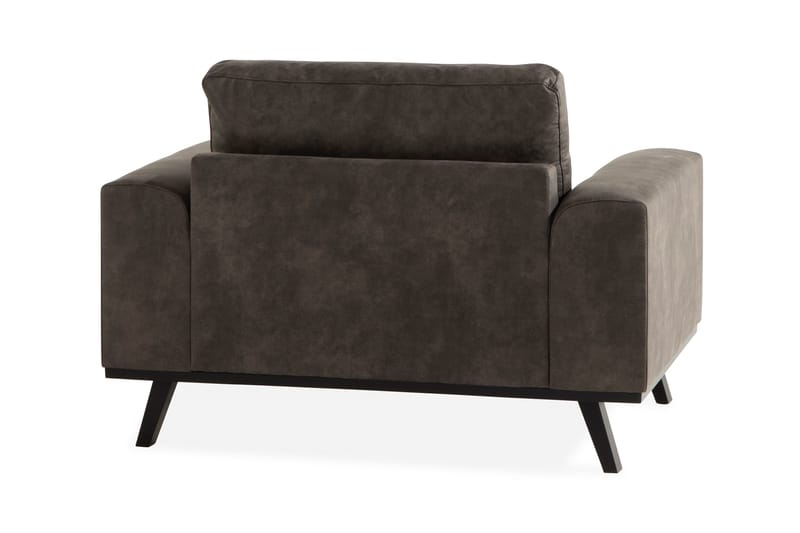 Copenhagen Lænestol Kunstlæder - Mørkegrå - Møbler - Stole & lænestole - Lænestole - Læderstol