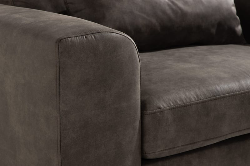 Copenhagen Lænestol Kunstlæder - Mørkegrå - Møbler - Stole & lænestole - Lænestole - Læderstol