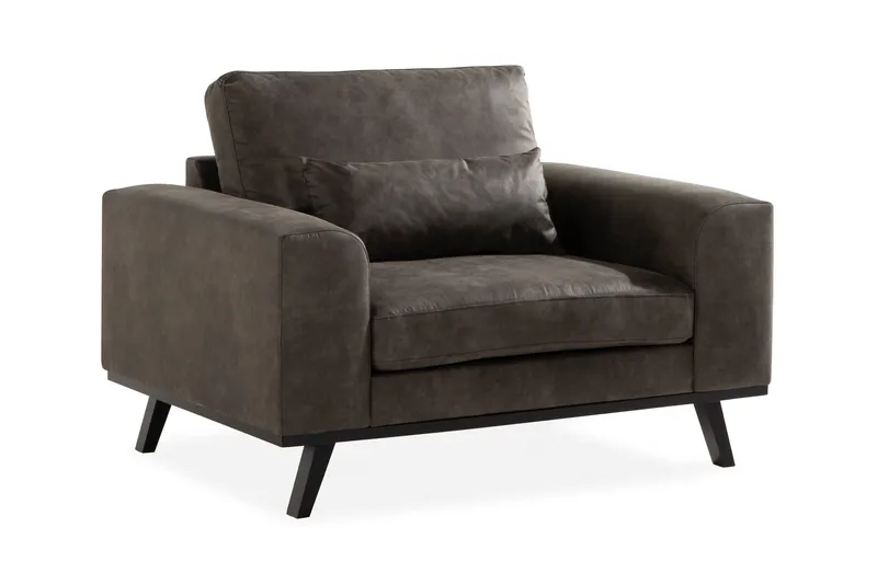 Copenhagen Lænestol Kunstlæder, Mørkegrå