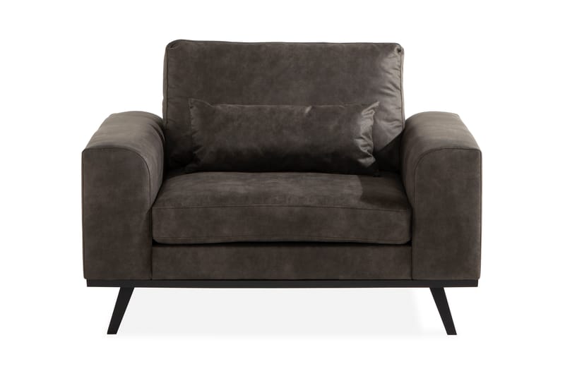 Copenhagen Lænestol Kunstlæder - Mørkegrå - Møbler - Stole & lænestole - Lænestole - Læderstol