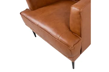 Leo Lænestol Lysebrun - Møbler - Stole & lænestole - Lænestole