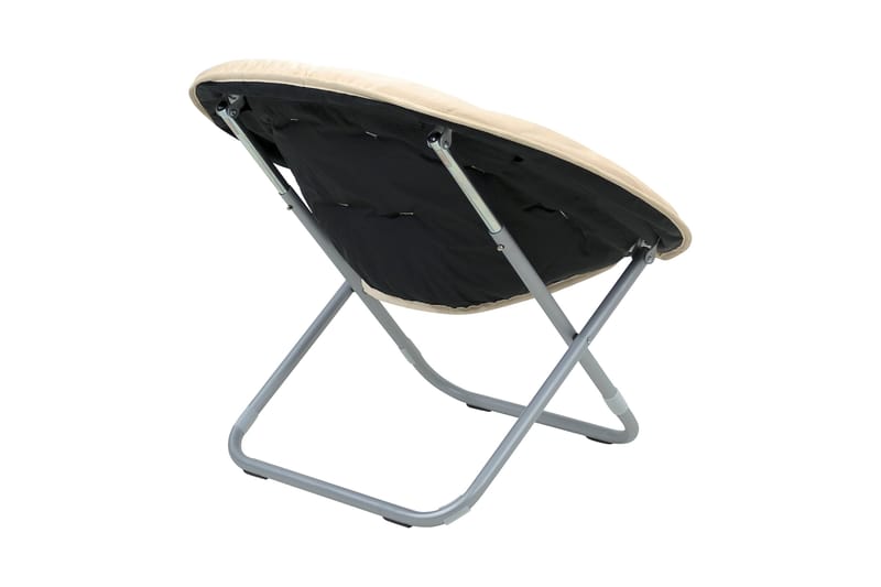 Masayo Lænestol - Sølv/Beige - Læderstol - Lænestole